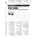 CROWN CSC-850L Manual de Usuario